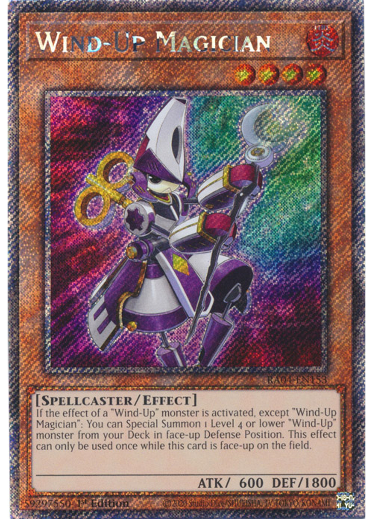 Wind-Up Magician (Platinum Secret Rare 1st Edition)