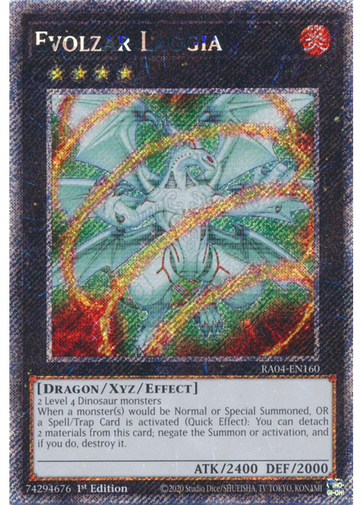 Evolzar Laggia (Platinum Secret Rare 1st Edition)