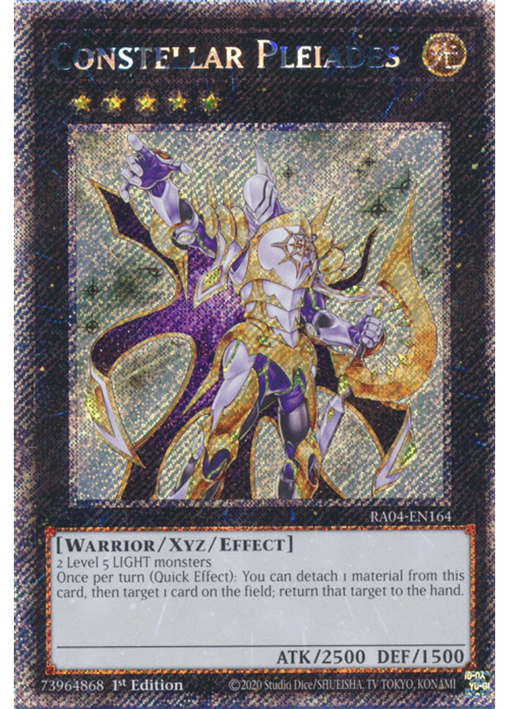 Constellar Pleiades (Platinum Secret Rare 1st Edition)