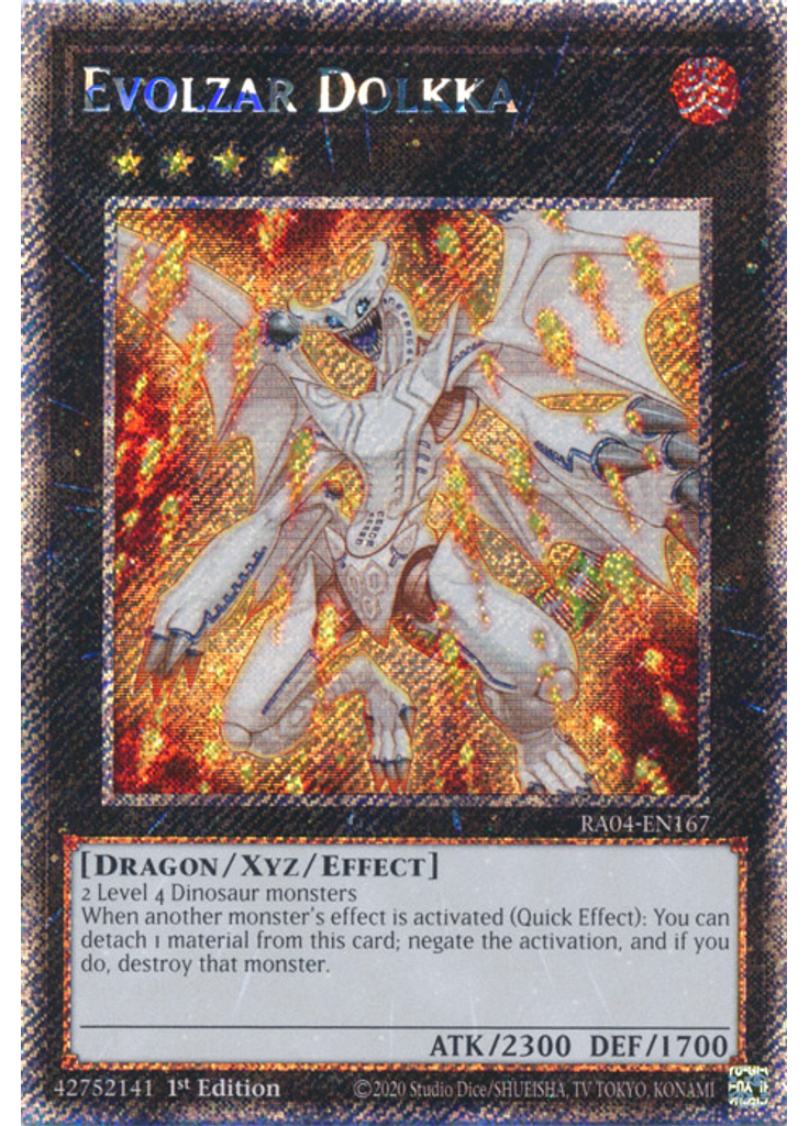 Evolzar Dolkka (Platinum Secret Rare 1st Edition)