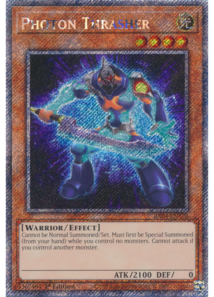 Photon Thrasher (Platinum Secret Rare 1st Edition)