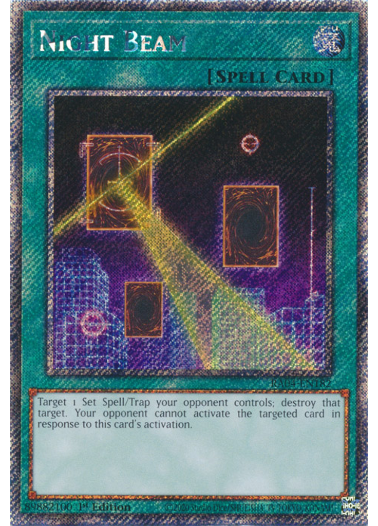 Night Beam (Platinum Secret Rare 1st Edition)