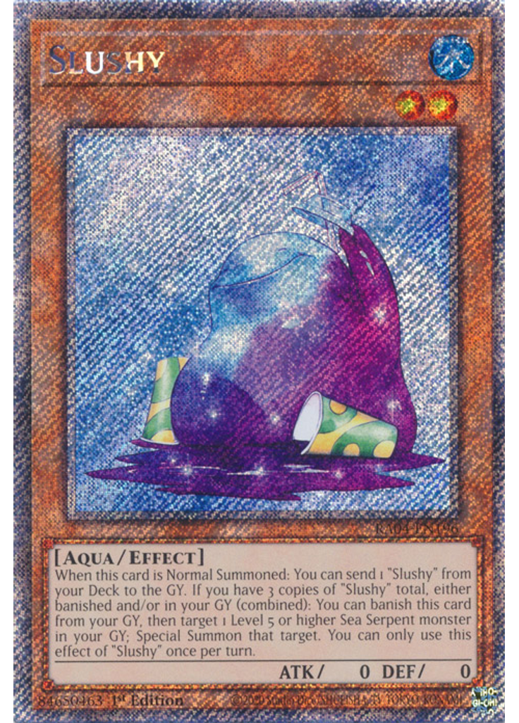 Slushy (Platinum Secret Rare 1st Edition)