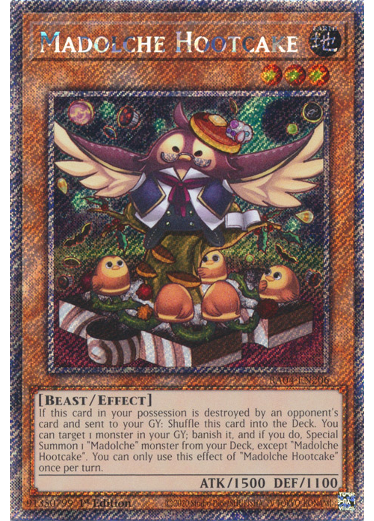 Madolche Hootcake (Platinum Secret Rare 1st Edition)
