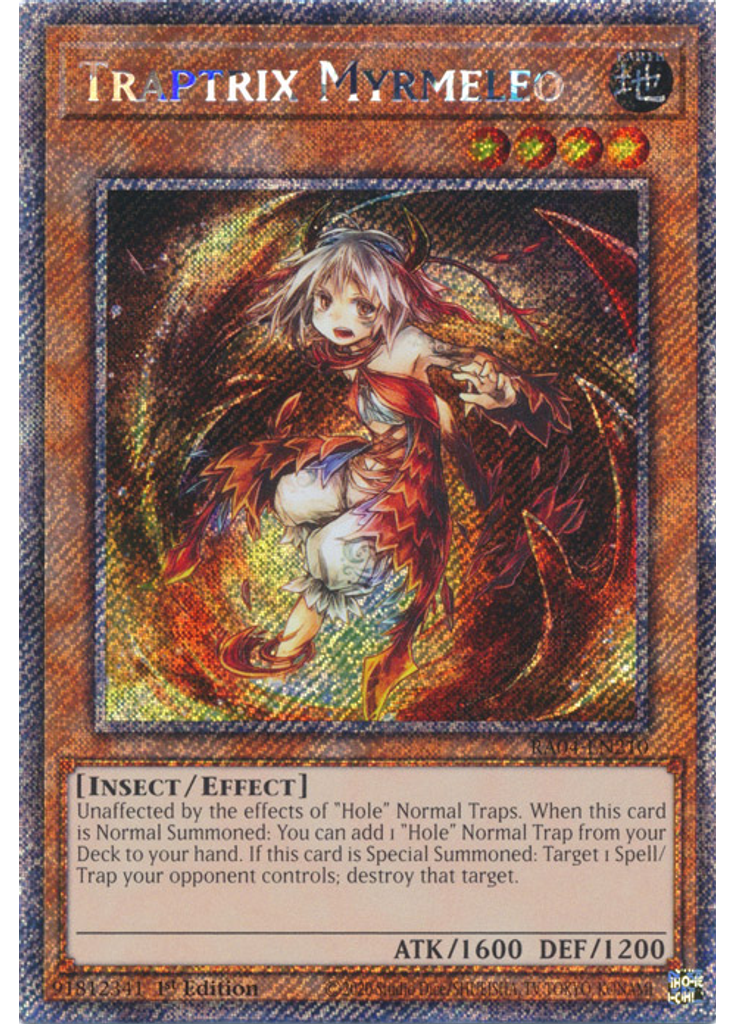 Traptrix Myrmeleo (Platinum Secret Rare 1st Edition)
