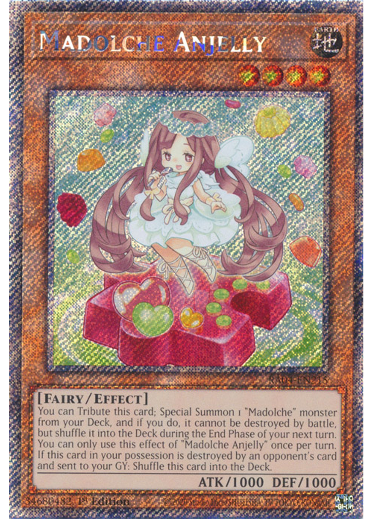 Madolche Anjelly (Platinum Secret Rare 1st Edition)