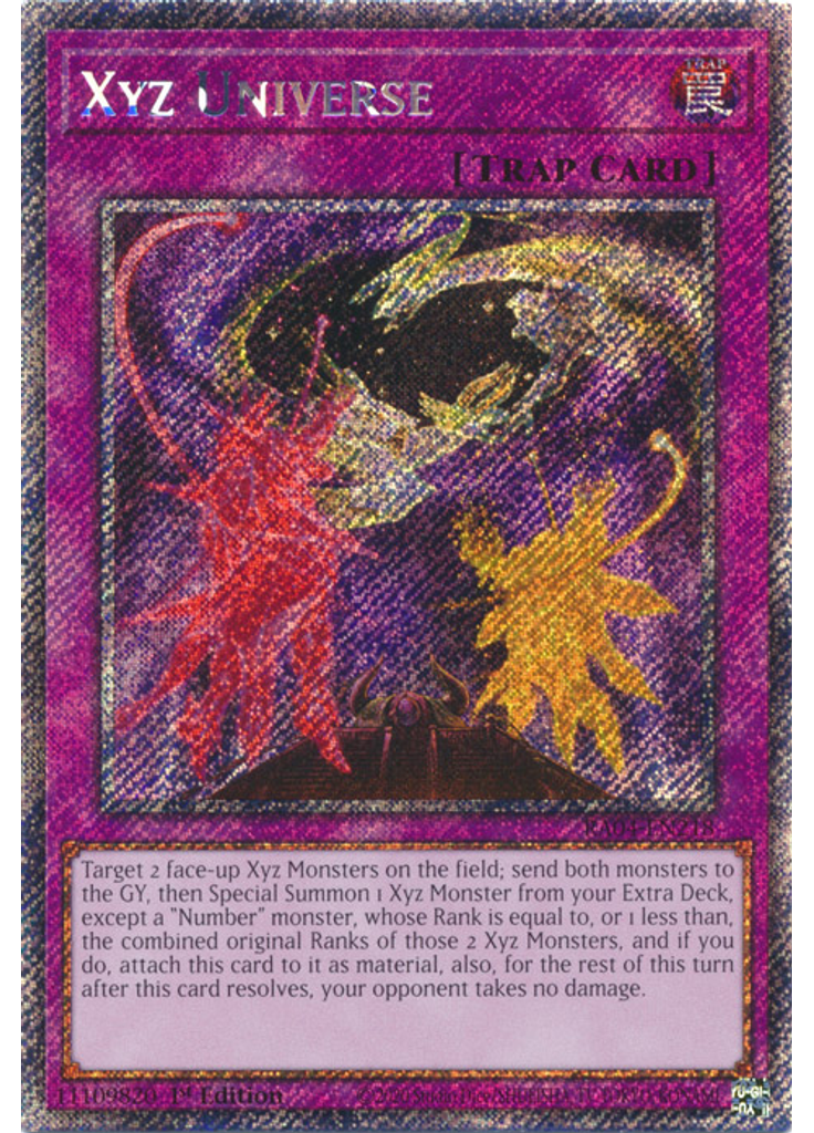 Xyz Universe (Platinum Secret Rare 1st Edition)