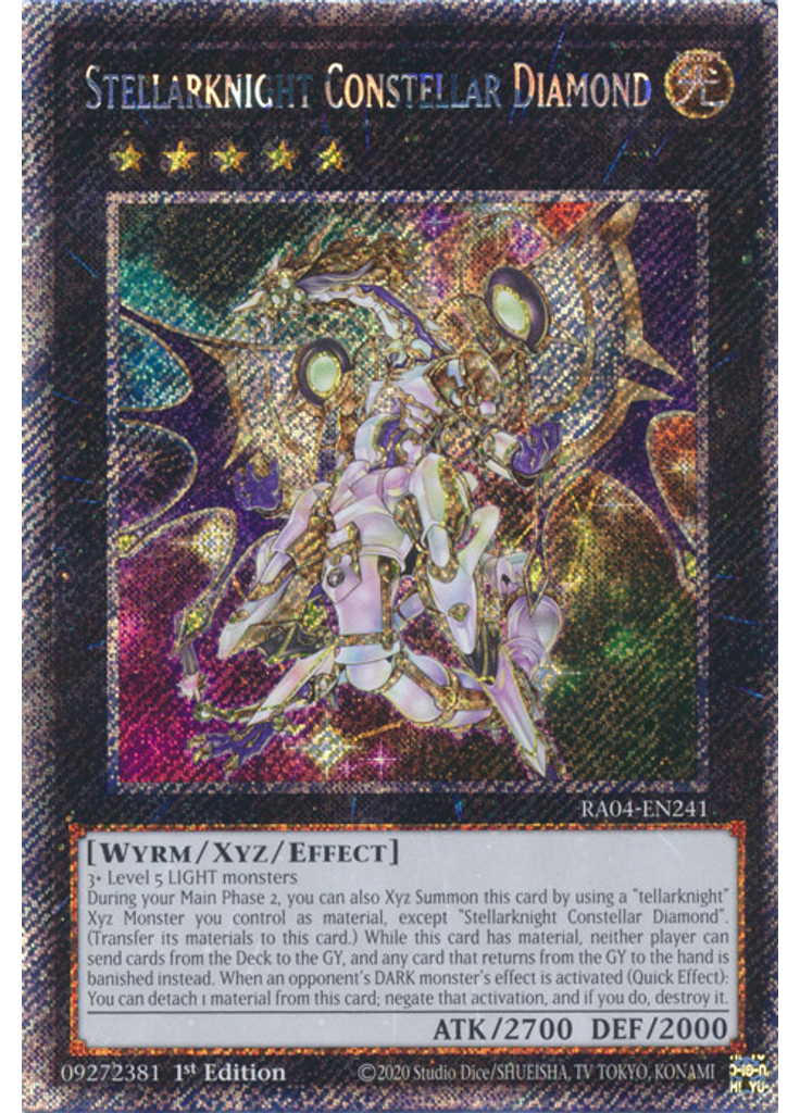 Stellarknight Constellar Diamond (Platinum Secret Rare 1st Edition)