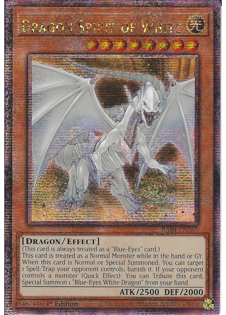 Dragon Spirit of White