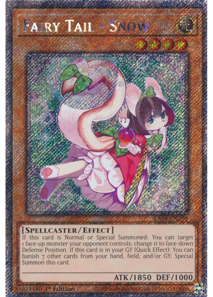 Fairy Tail - Snow (Platinum Secret Rare 1st Edition)