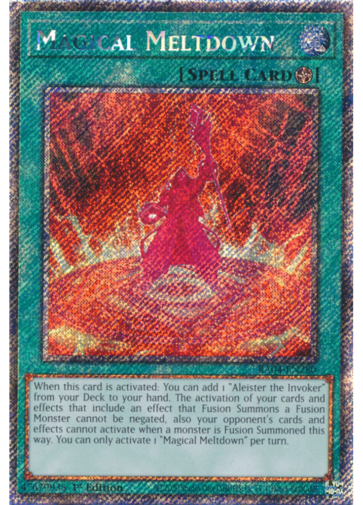 Magical Meltdown (Platinum Secret Rare 1st Edition)