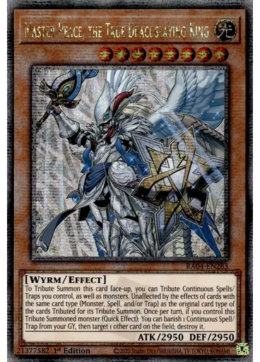 Master Peace, the True Dracoslaying King
