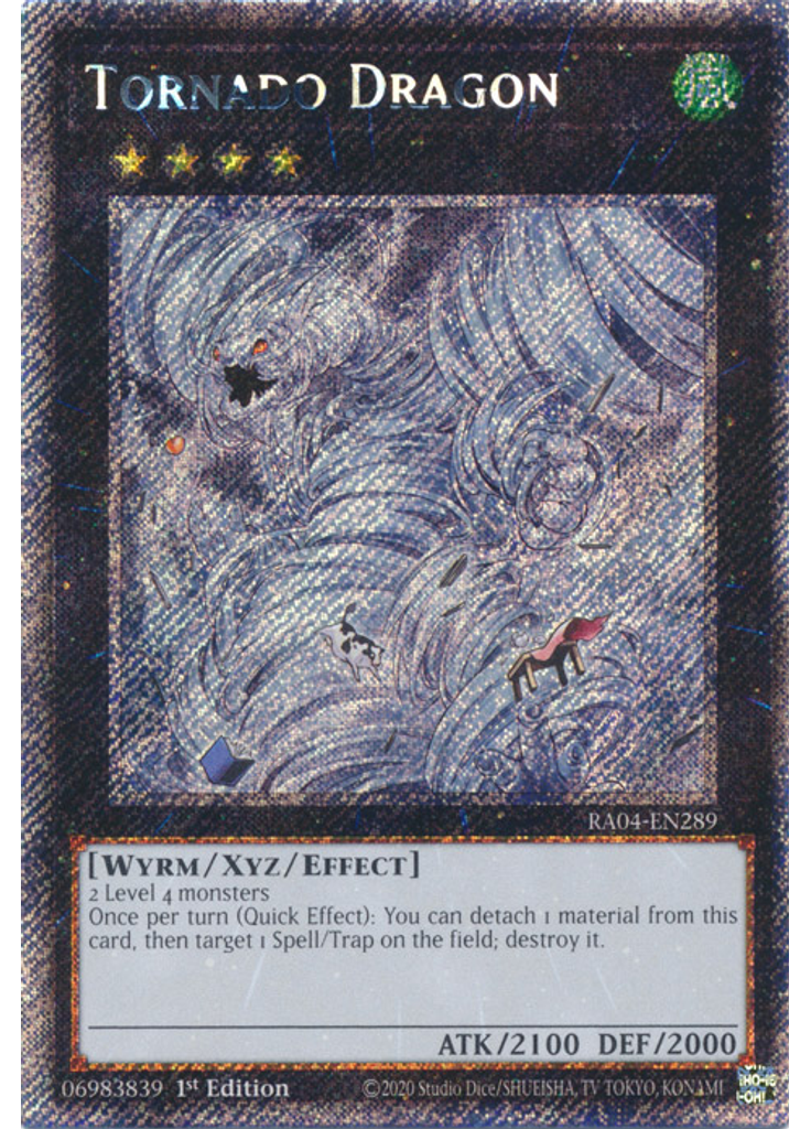 Tornado Dragon (Platinum Secret Rare 1st Edition)