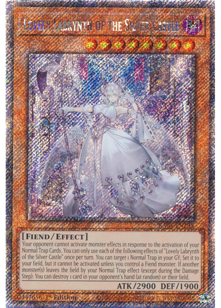 Lovely Labrynth of the Silver Castle (Platinum Secret Rare 1st Edition)