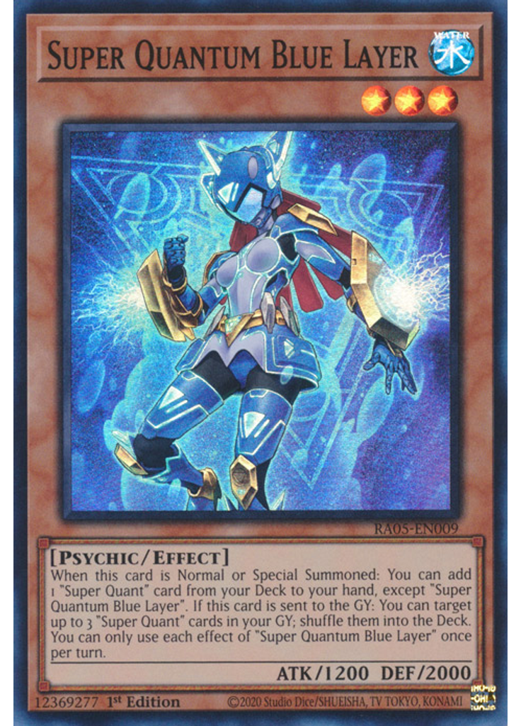 Super Quantum Blue Layer