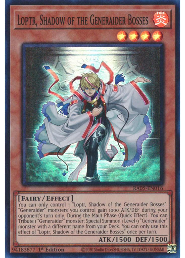 Loptr, Shadow of the Generaider Bosses