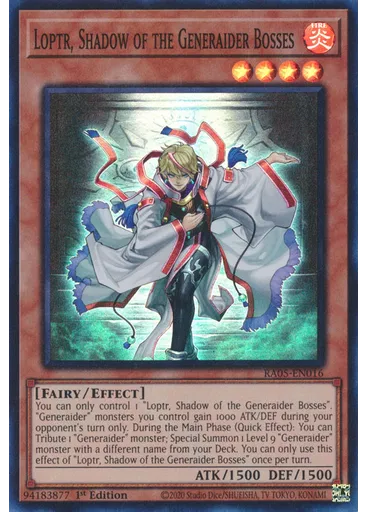 Loptr, Shadow of the Generaider Bosses
