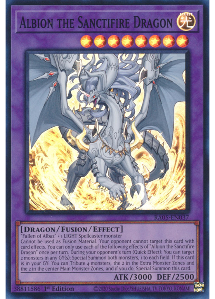 Albion the Sanctifire Dragon