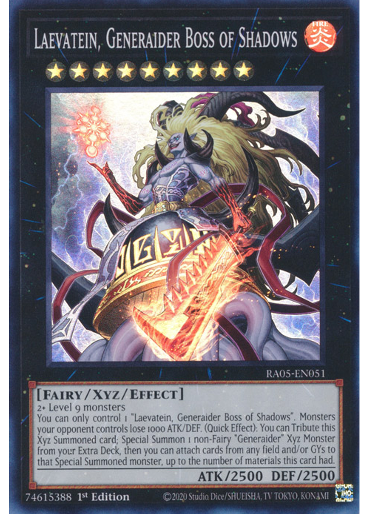 Laevatein, Generaider Boss of Shadows