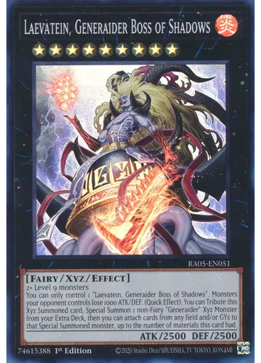 Laevatein, Generaider Boss of Shadows