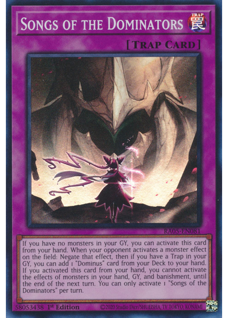 Songs of the Dominators