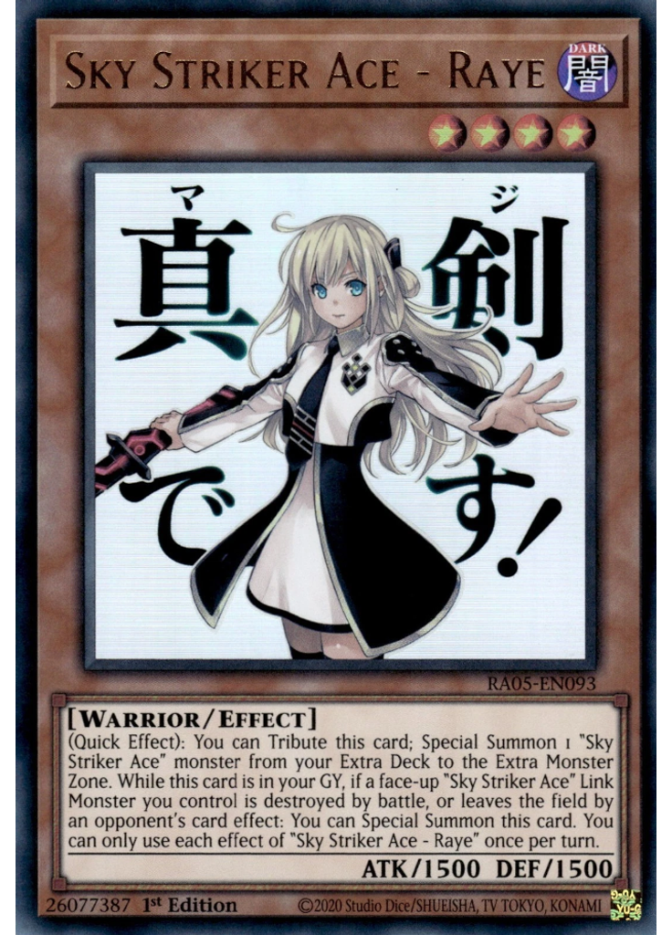 Sky Striker Ace - Raye
