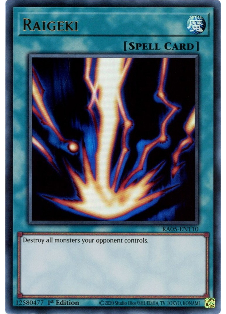 Raigeki (Ultra Rare 1st Edition)