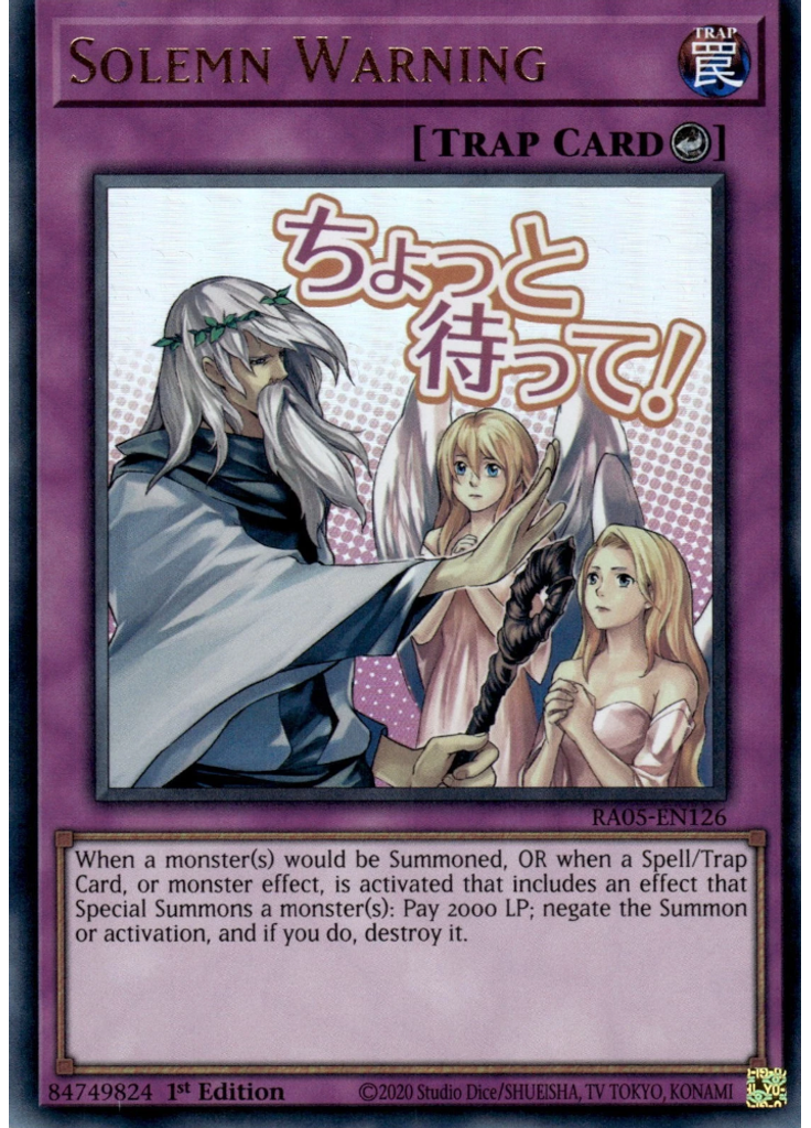 Solemn Warning