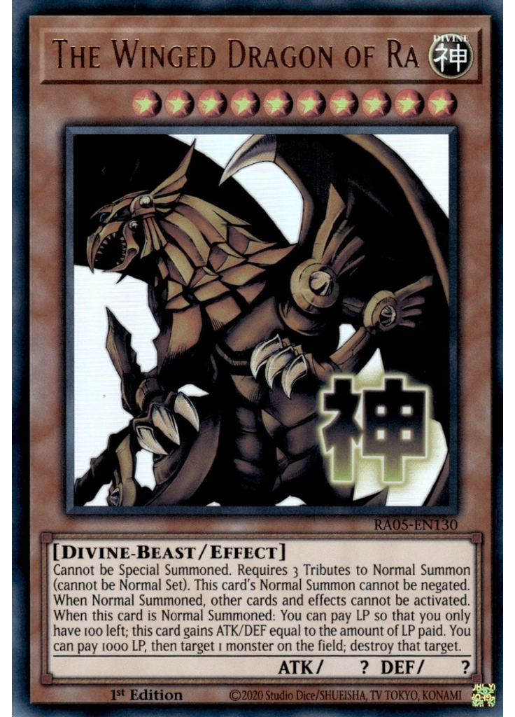 The Winged Dragon of Ra