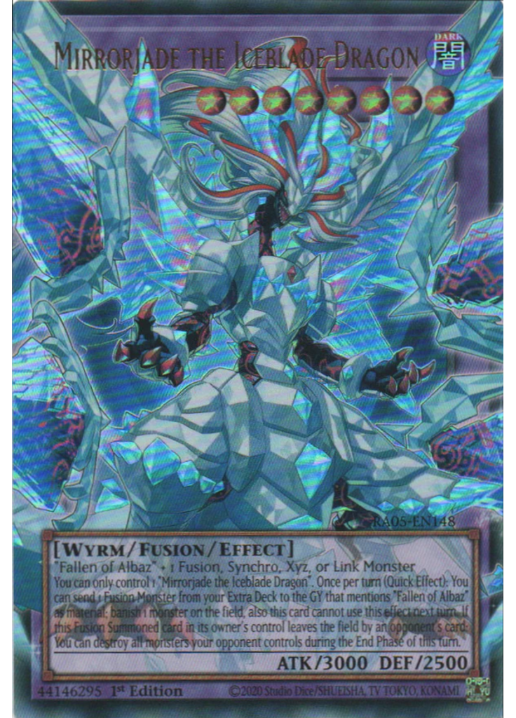 Mirrorjade the Iceblade Dragon