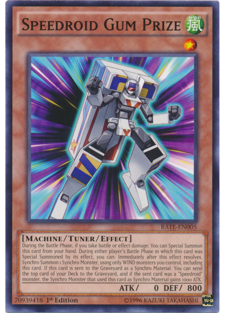 Speedroid Gum Prize