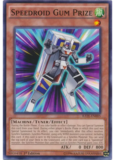 Speedroid Gum Prize