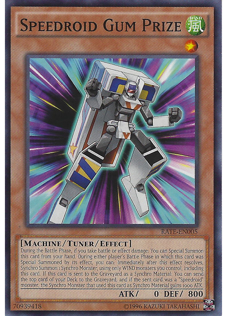 Speedroid Gum Prize (Common Unlimited)