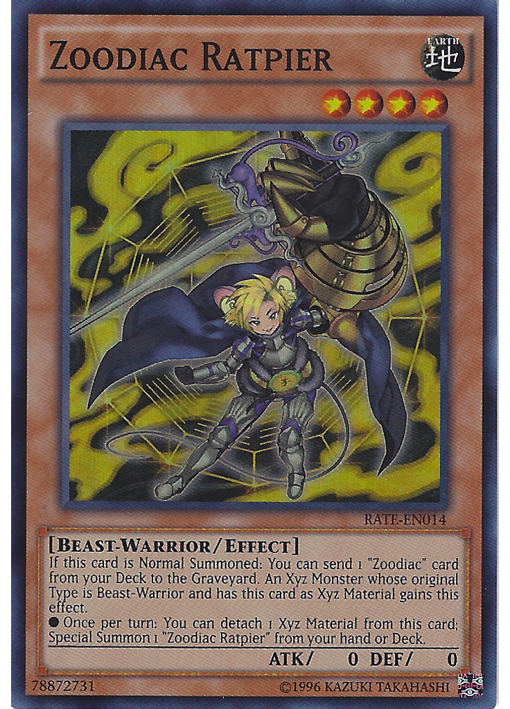 Zoodiac Ratpier (Super Rare Unlimited)