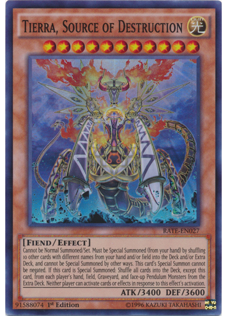 Tierra, Source of Destruction