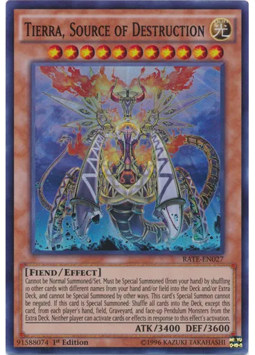 Tierra, Source of Destruction