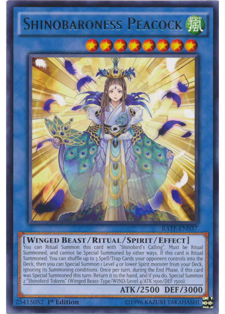 Shinobaroness Peacock