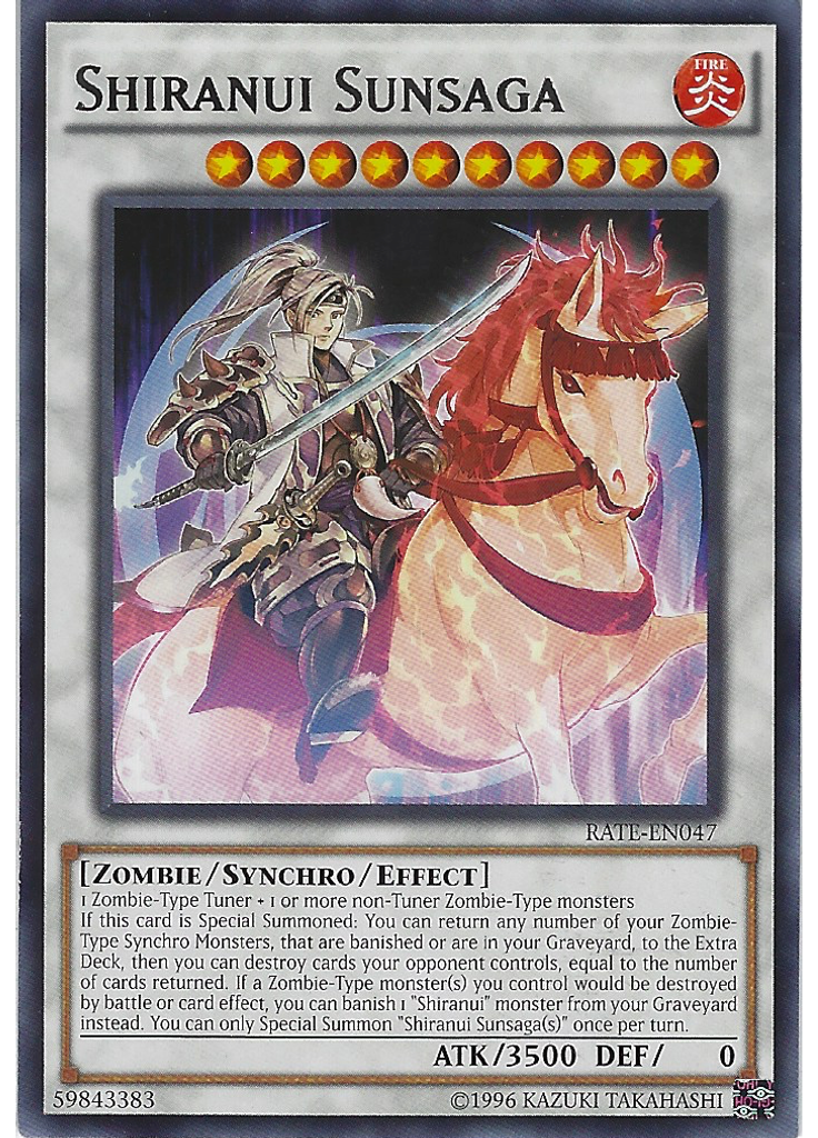 Shiranui Sunsaga (Rare Unlimited)
