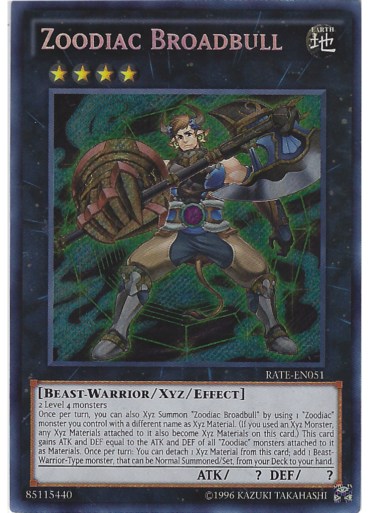 Zoodiac Broadbull (Secret Rare Unlimited)