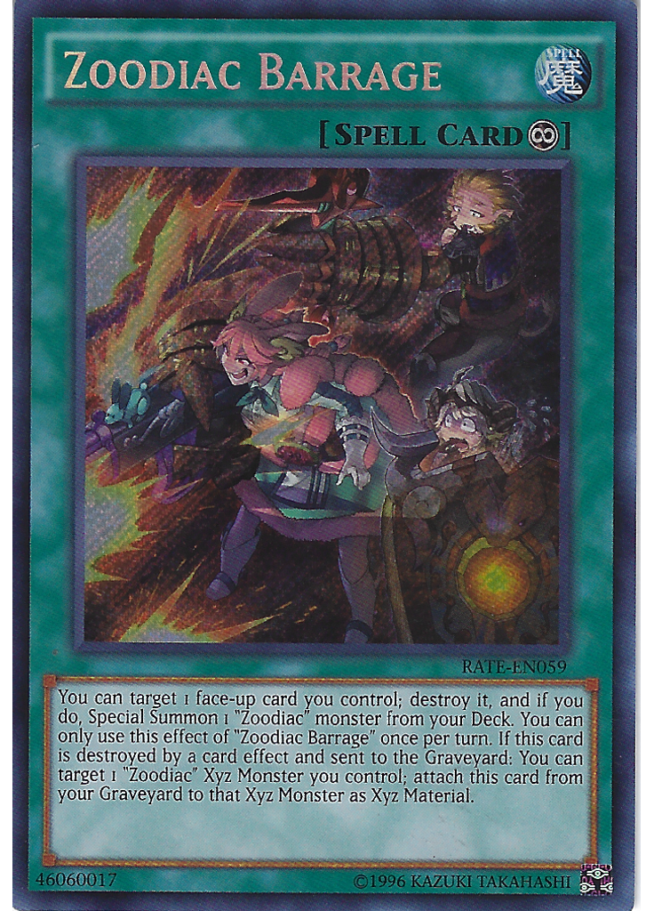 Zoodiac Barrage (Secret Rare Unlimited)