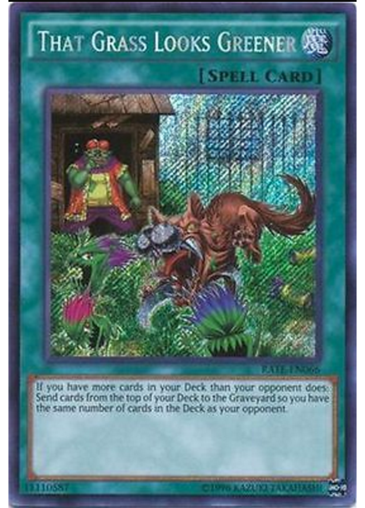 That Grass Looks Greener (Secret Rare Unlimited)