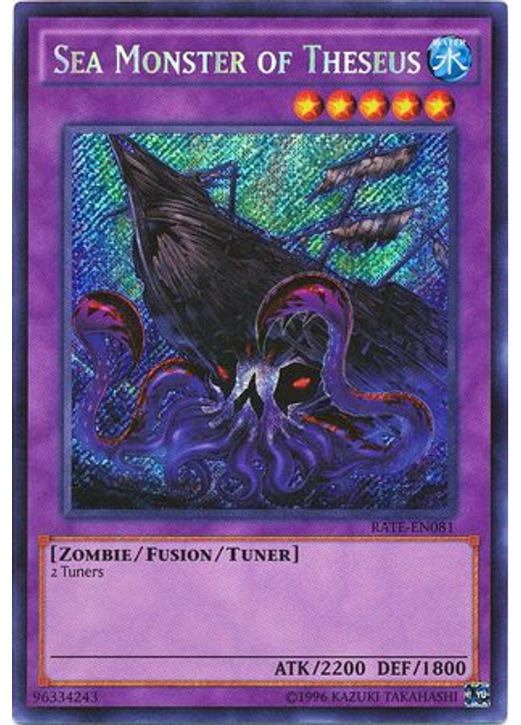 Sea Monster of Theseus (Secret Rare Unlimited)