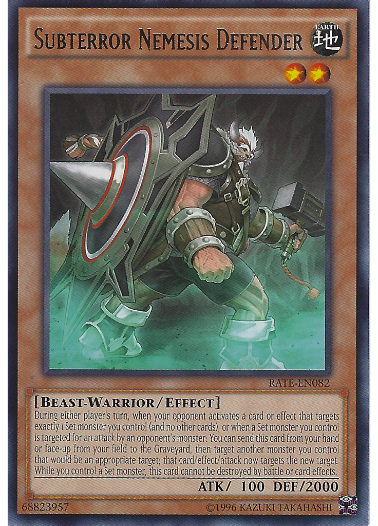 Subterror Nemesis Defender (Rare Unlimited)