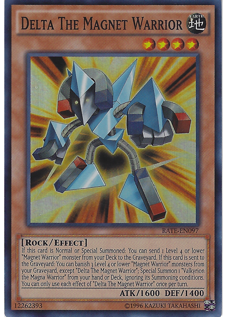 Delta The Magnet Warrior (Super Rare Unlimited)