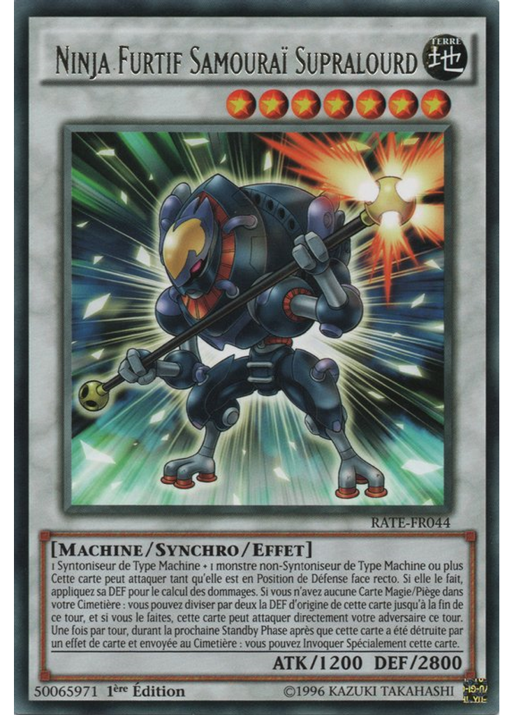Ninja Furtif Samouraï Supralourd
