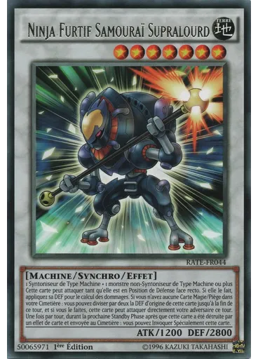 Ninja Furtif Samouraï Supralourd