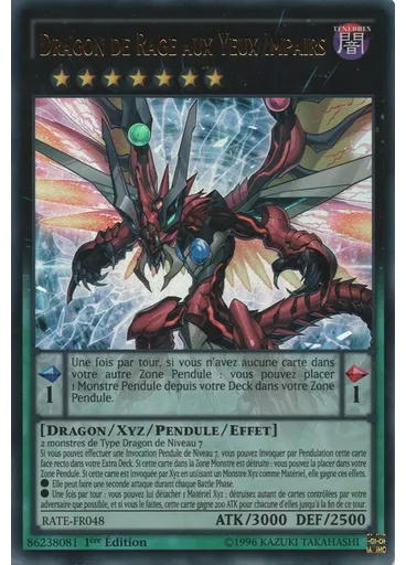 Dragon de Rage aux Yeux Impairs