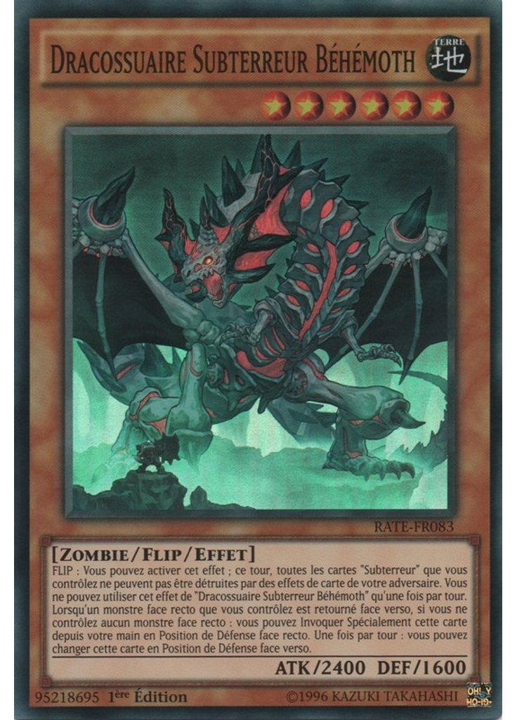 Dracossuaire Subterreur Béhémoth