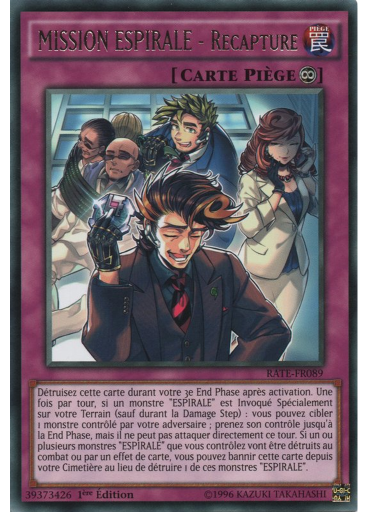 MISSION ESPIRALE - Recapture