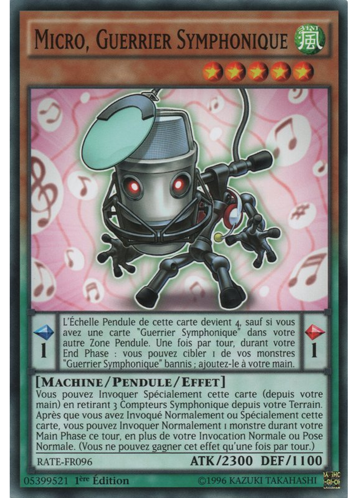 Micro, Guerrier Symphonique
